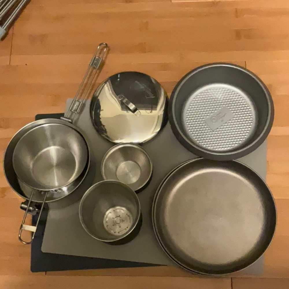 Camping gear + Fellow Stagg coffee dripper XF